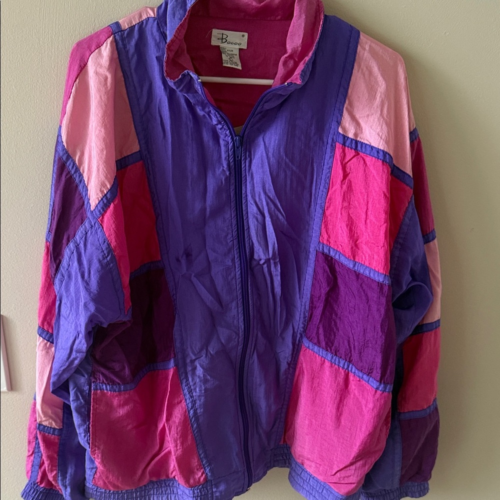 BOCCO Pink Nylon Jacket